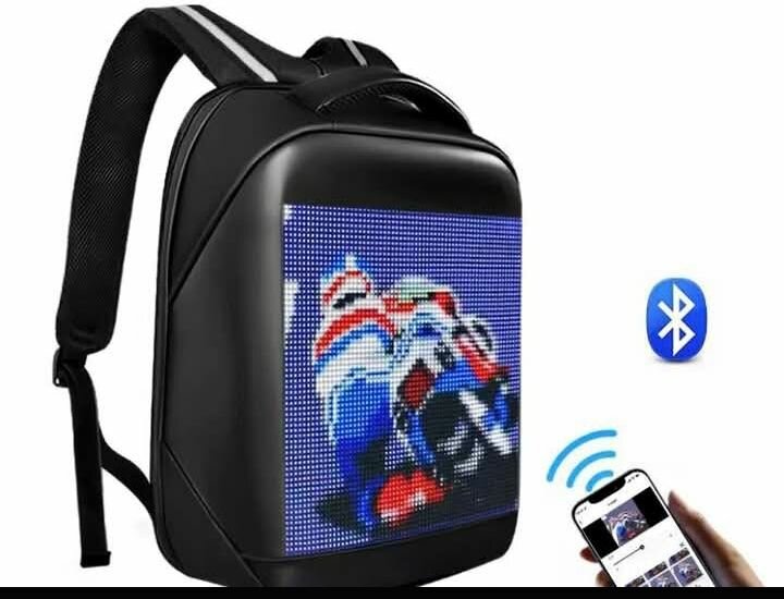 Sac à dos Bluetooth LED personnalisable