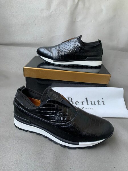 Sneakers en cuir Berluti