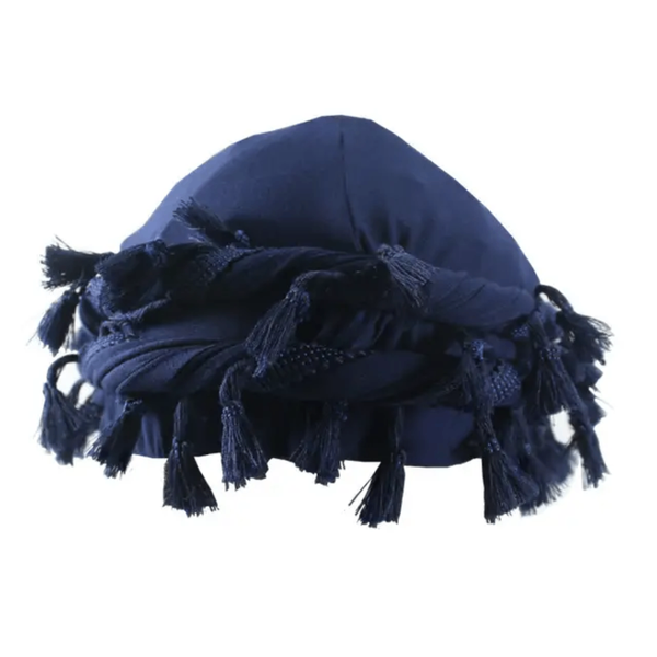 Chapeau Turban Homme Bleu Marine