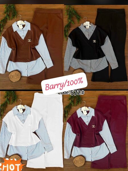 Ensemble Chemise et Pantalon Élégant