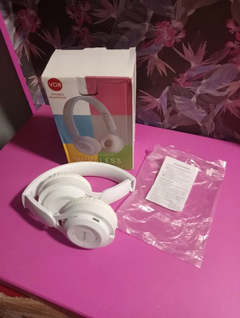 Casque sans fil stéréo YO8