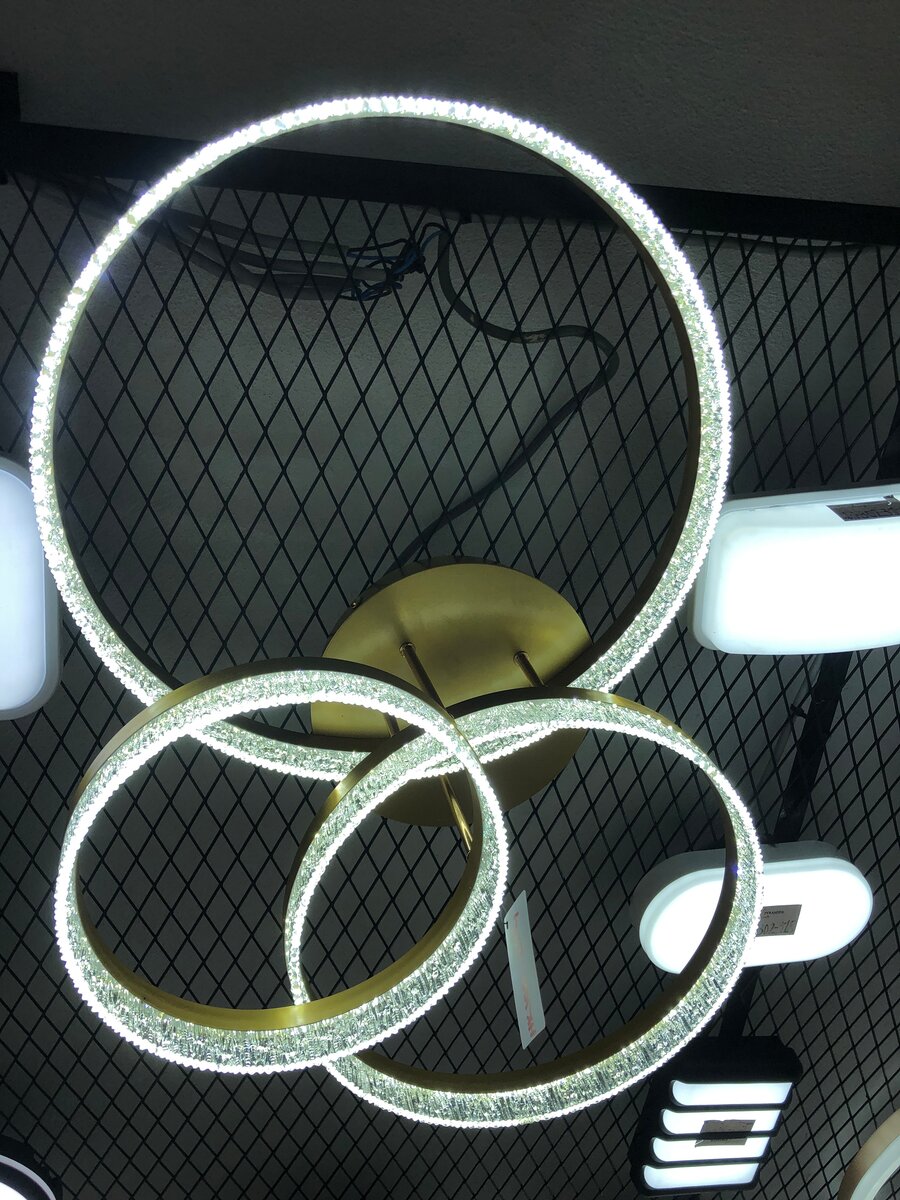 Lustre LED Moderne Géométrique