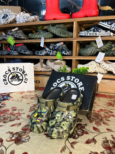 Chaussures Crocs enfant camouflage