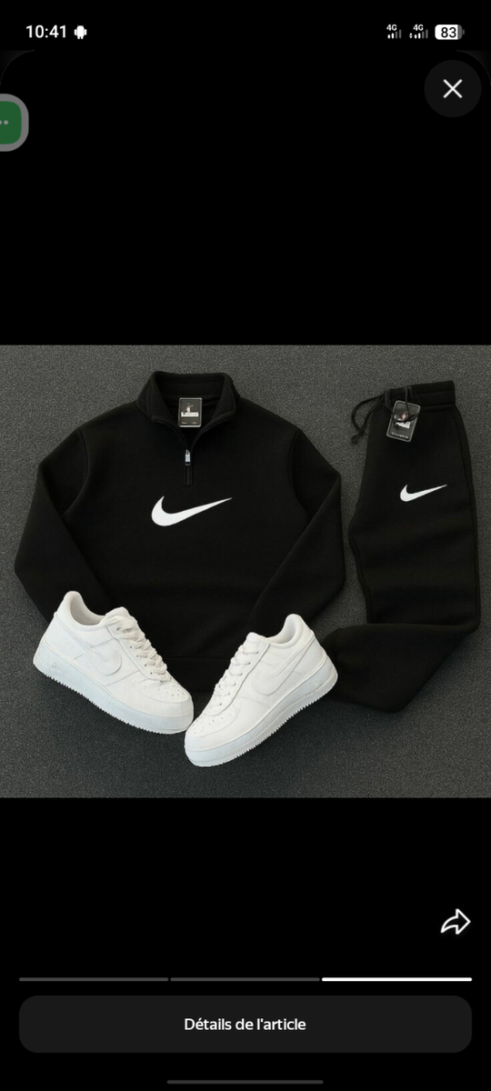 Ensemble Sport Nike Unisexe