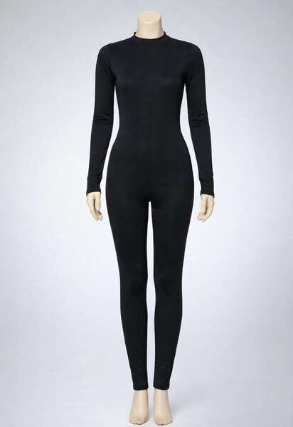Combinaison Noire Élégante