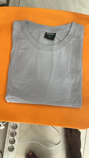 T-shirt en coton gris