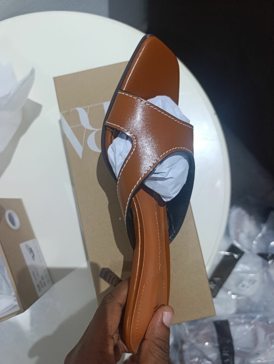 Zara Mules Femme Talons Hauts