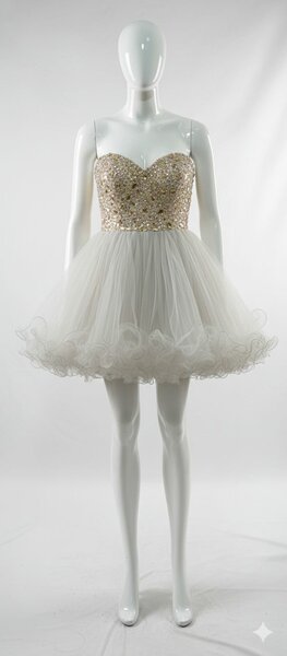 Robe de soirée pailletée