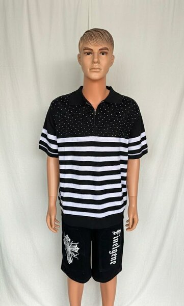 Ensemble homme à motifs