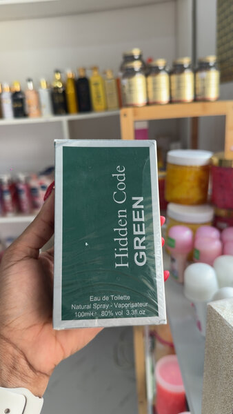 Parfum Homme Hidden Code Green 100ml