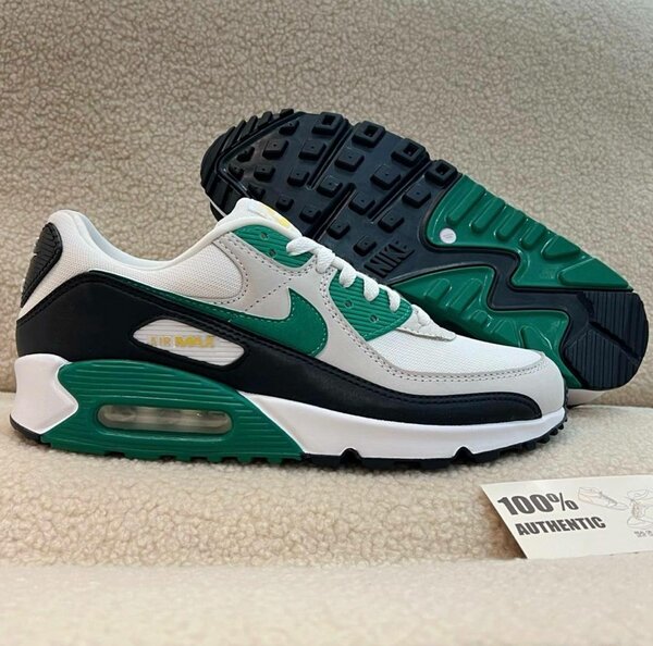 Baskets Air Max 90 vertes