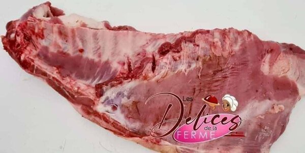 Poitrine de porc fraîche