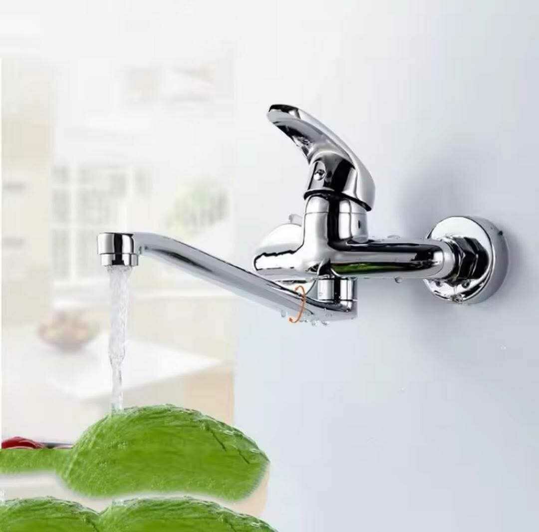 Robinet mural en acier inoxydable