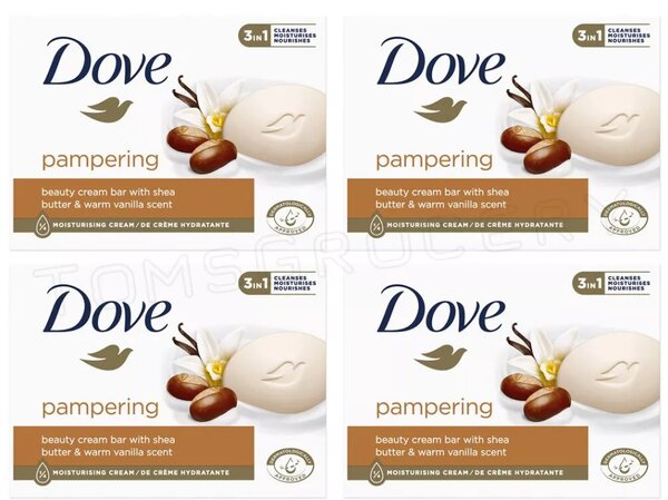 Dove Savon Karité lot de 4