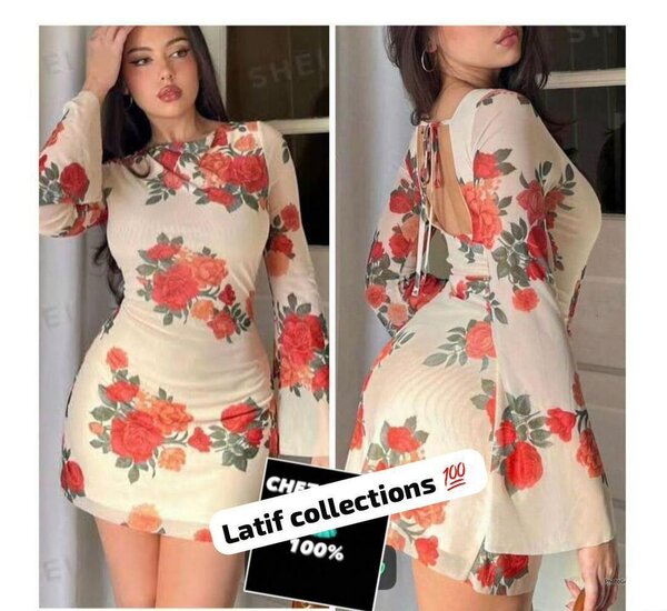Robe florale élégante