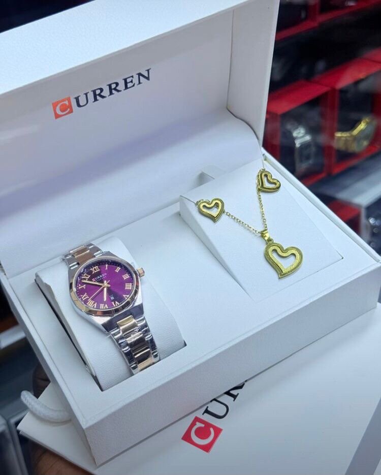 Ensembles Montre et Bijoux Curren