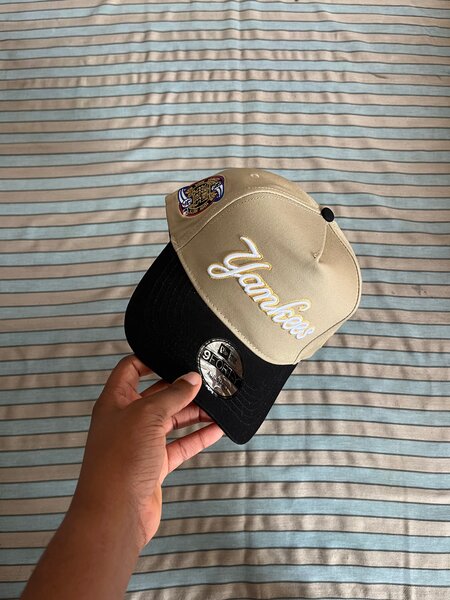 Casquette beige "Yankees"