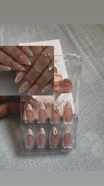 Ongles Faux Élégants