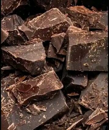 Délicieux blocs de chocolat