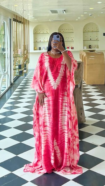 Robe tie-dye pour femme