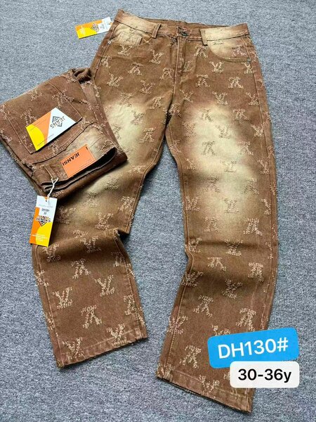 Jeans marron stylés