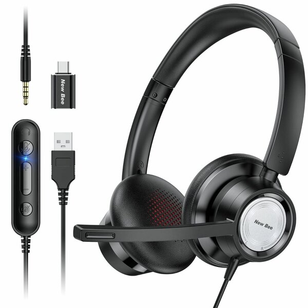 Casque USB avec micro Newbee