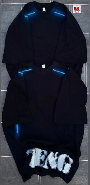 Sweat-shirt noir imprimé