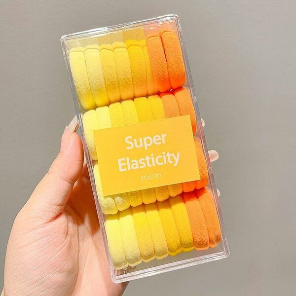 Élastiques à cheveux colorés