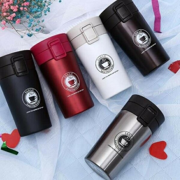 Gobelet Isotherme avec Couvercle - Café, Thé