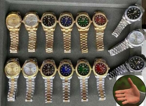 Montres en acier inoxydable