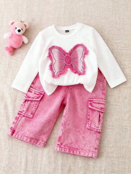 Ensemble enfant papillon