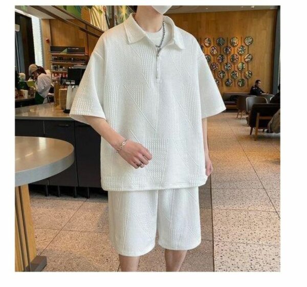 Set de loungewear blanc unisexe