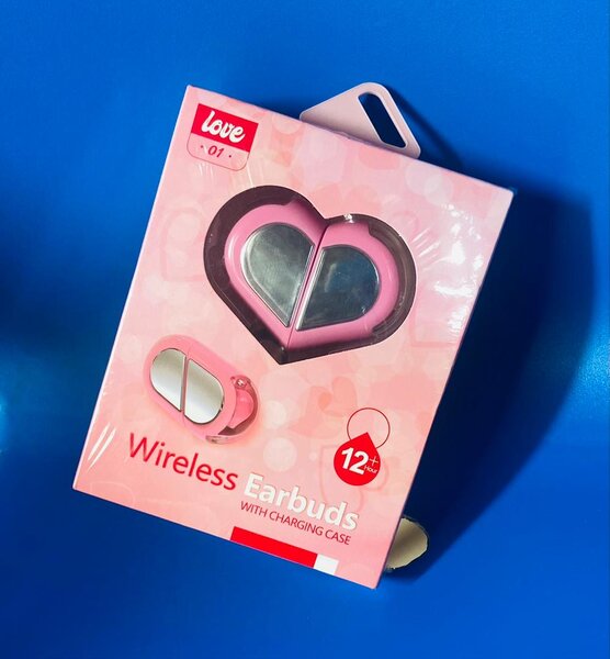 Écouteurs Sans Fil Coeur