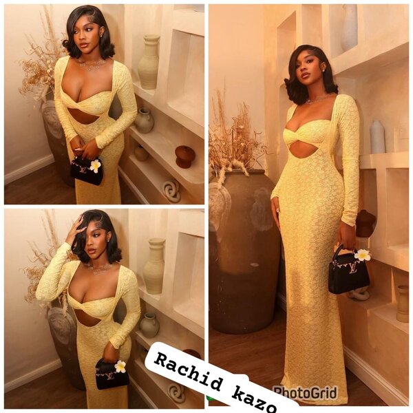 Robe longue élégante soirée