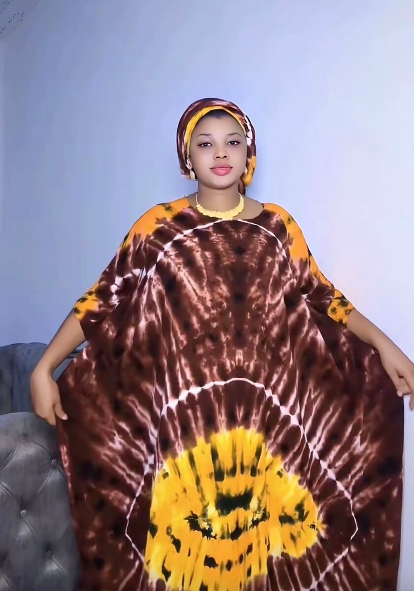 Caftan africain femme