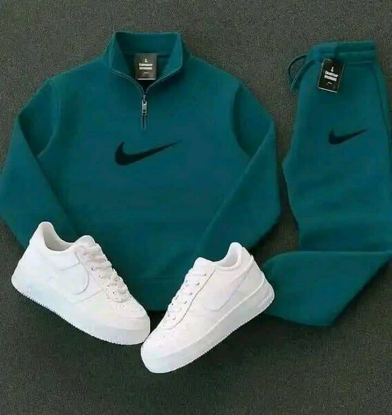 Ensemble survêtement Nike bleu vert