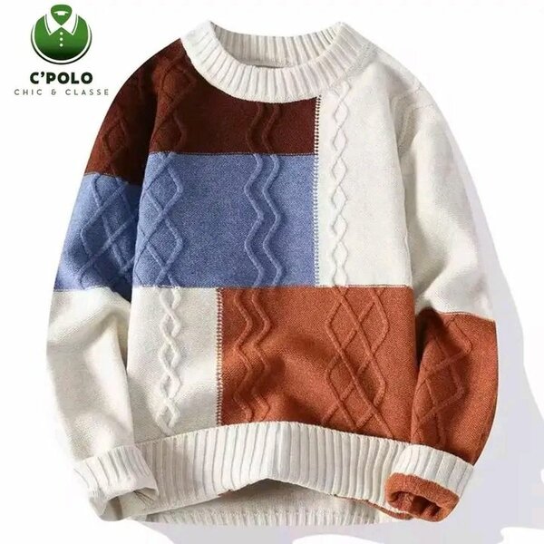 Pull C'POLO multicolore