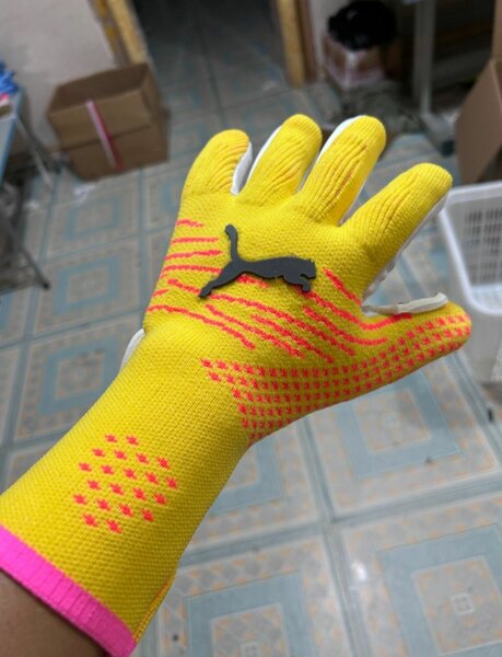 Gants de gardien Puma jaune
