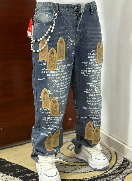 Jeans style urbain déco