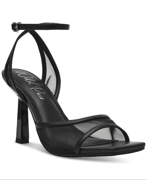 Sandales à talons noirs élégants