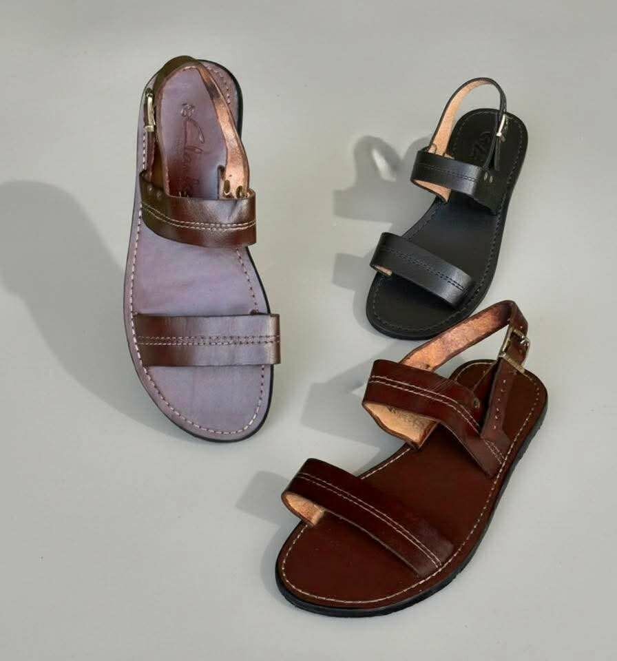 Sandales en cuir élégantes