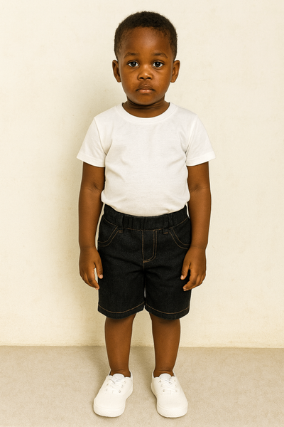 Short en jean pour enfant