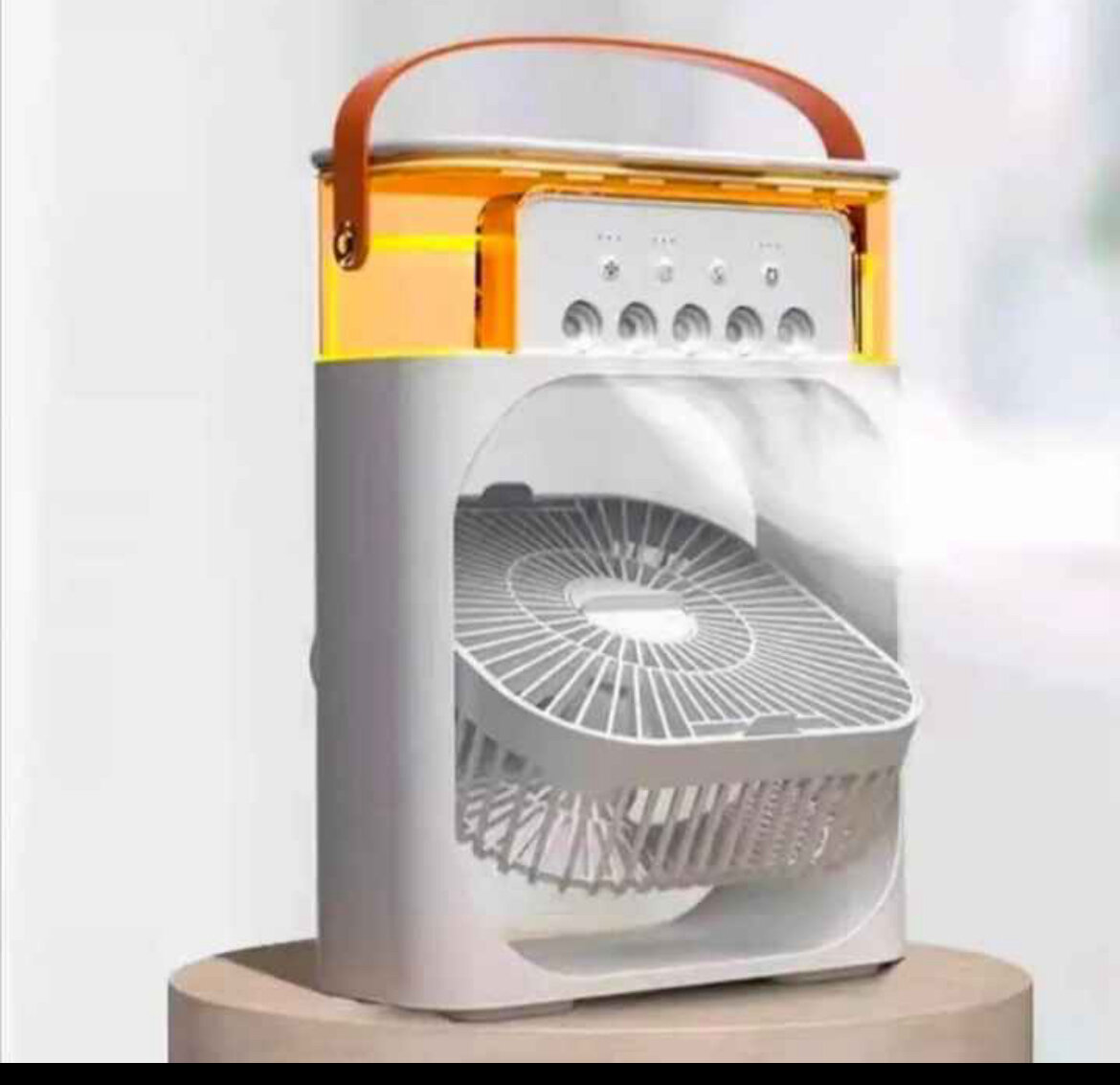 Mini ventilateur humidificateur portable