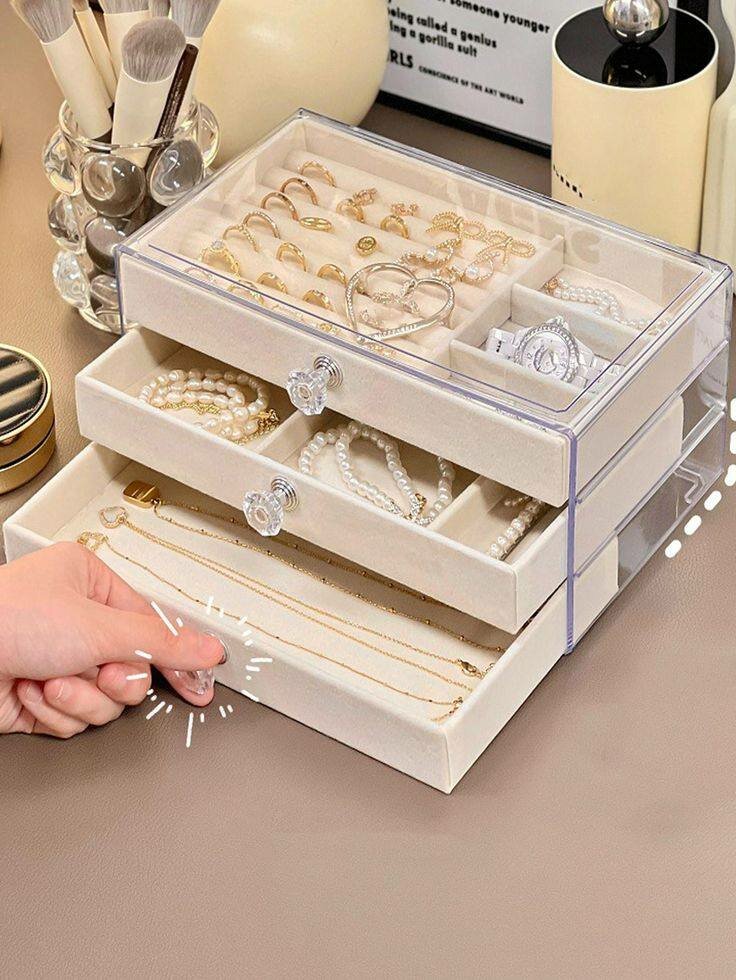 Boîte de rangement pour bijoux