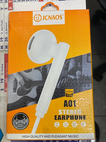 Écouteurs Stéréo Hi-Fi A01