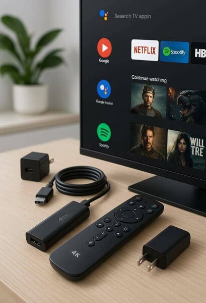 Clé TV Android 4K HDMI