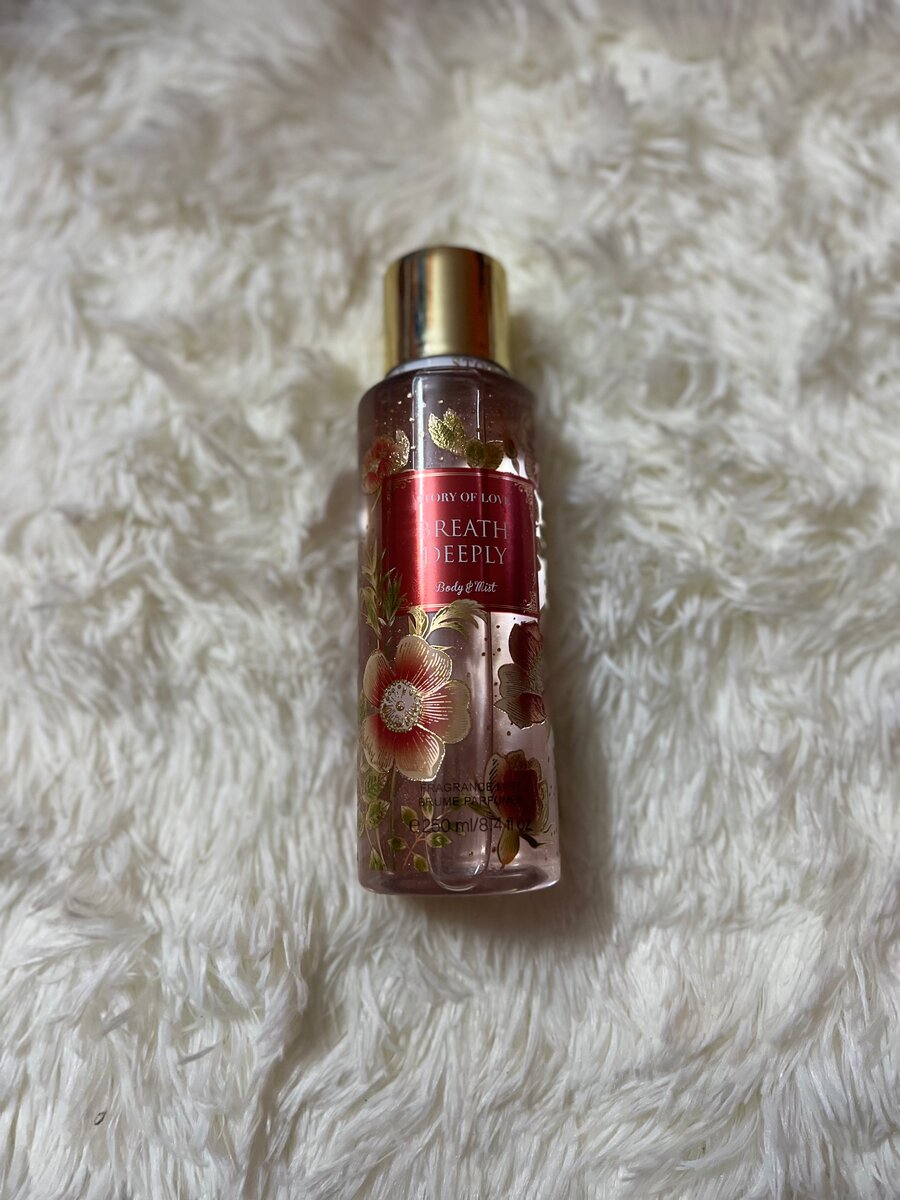 Brume corporelle parfumée