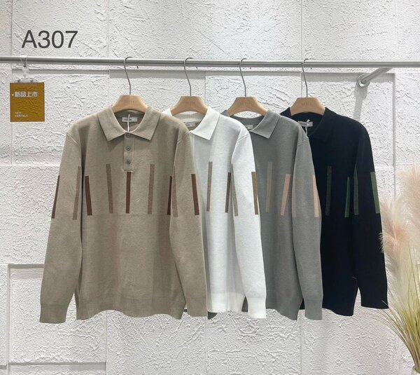 Pull-over homme à motifs