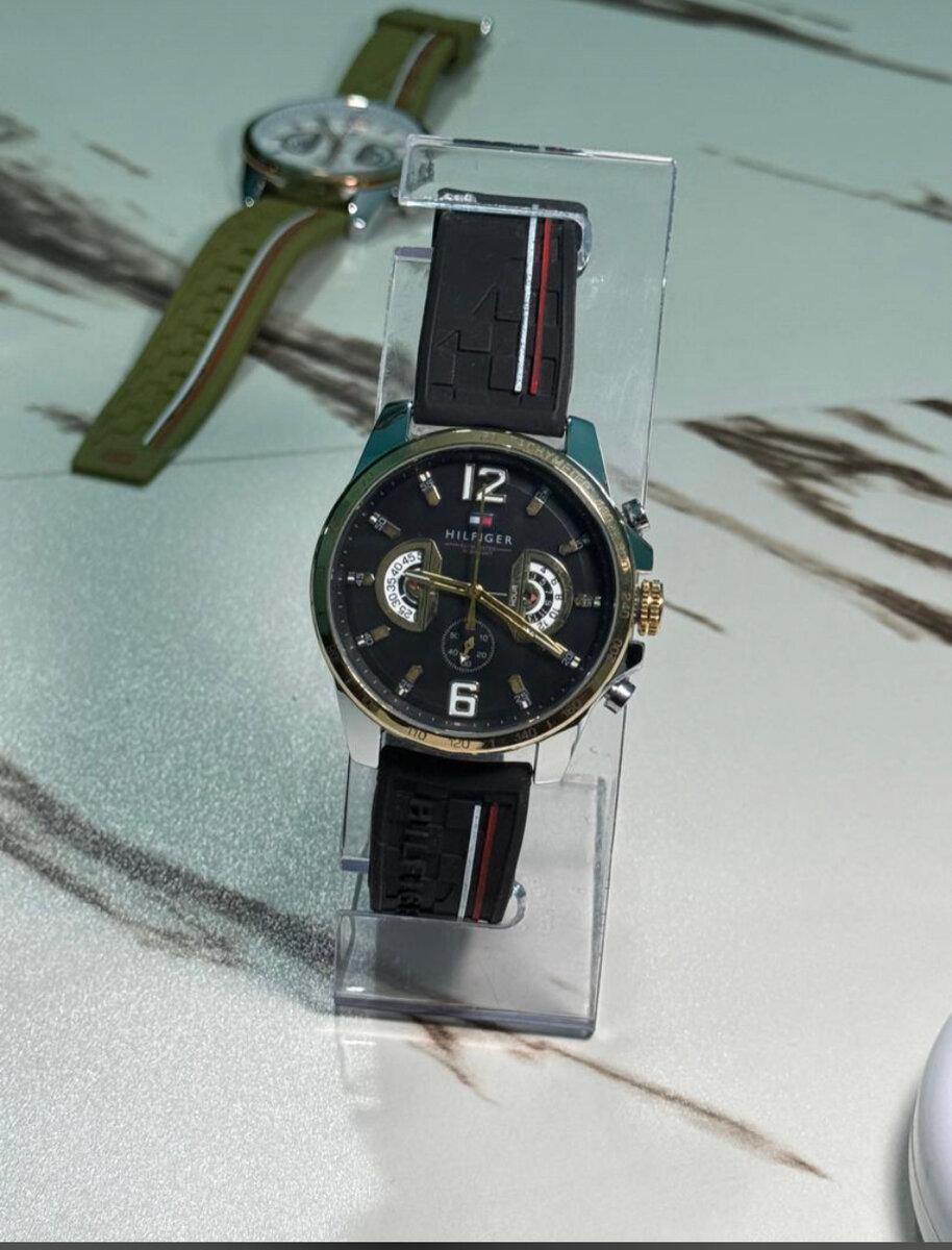 Montre Chronographe en Acier Inoxydable