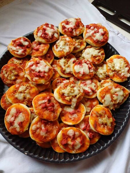 Mini pizzas apéritives